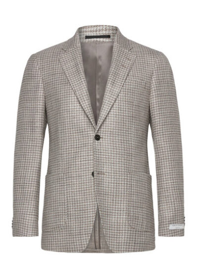 Smal passform linnekavaj