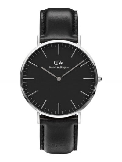 Minimalistisk klocka stål